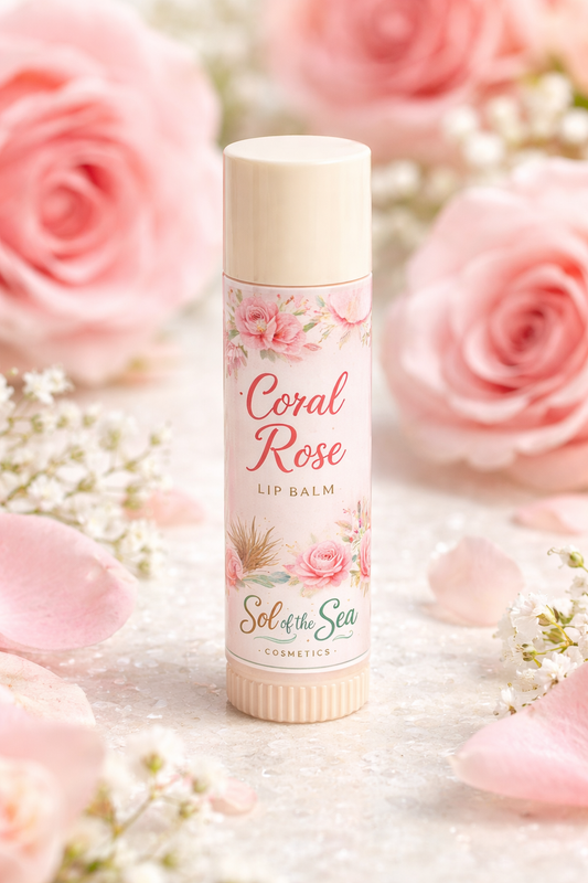 Coral Rose Lip Balm